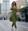 Ff Cotton Embroidery Work Co Ord Set